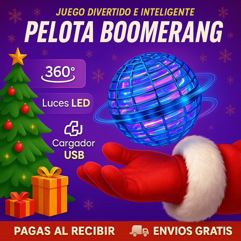 Juguete Pelota Boomerang