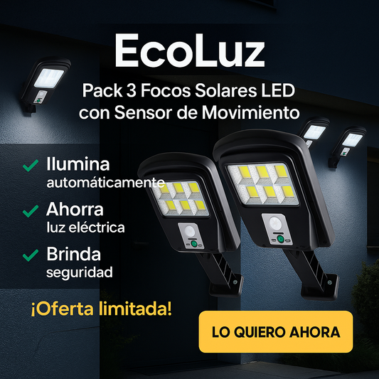 EcoLuz – Ilumina, ahorra y protege tu espacio